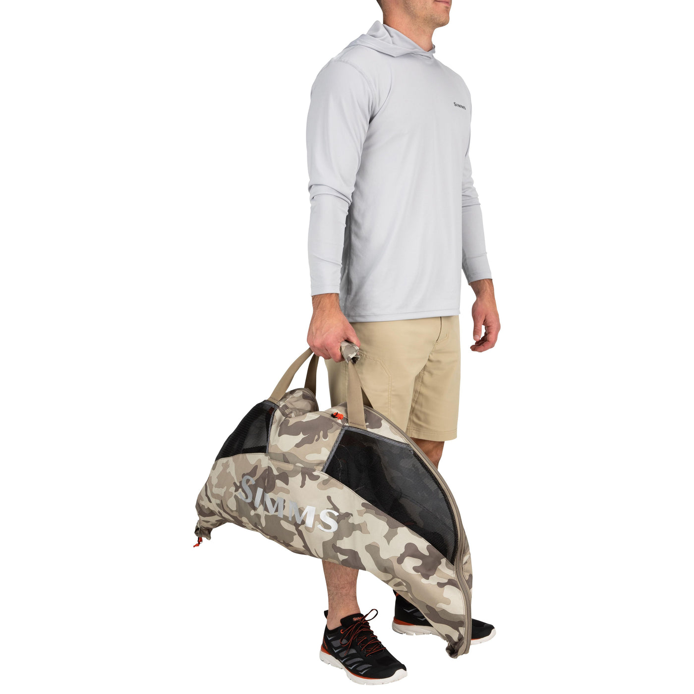 Simms Taco Bag Woodland Camo Sandbar Image 03