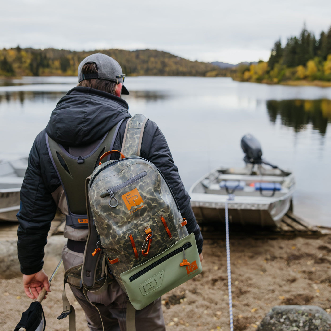 Fishpond Thunderhead Submersible Backpack Eco Shadowcast Camo Image 03