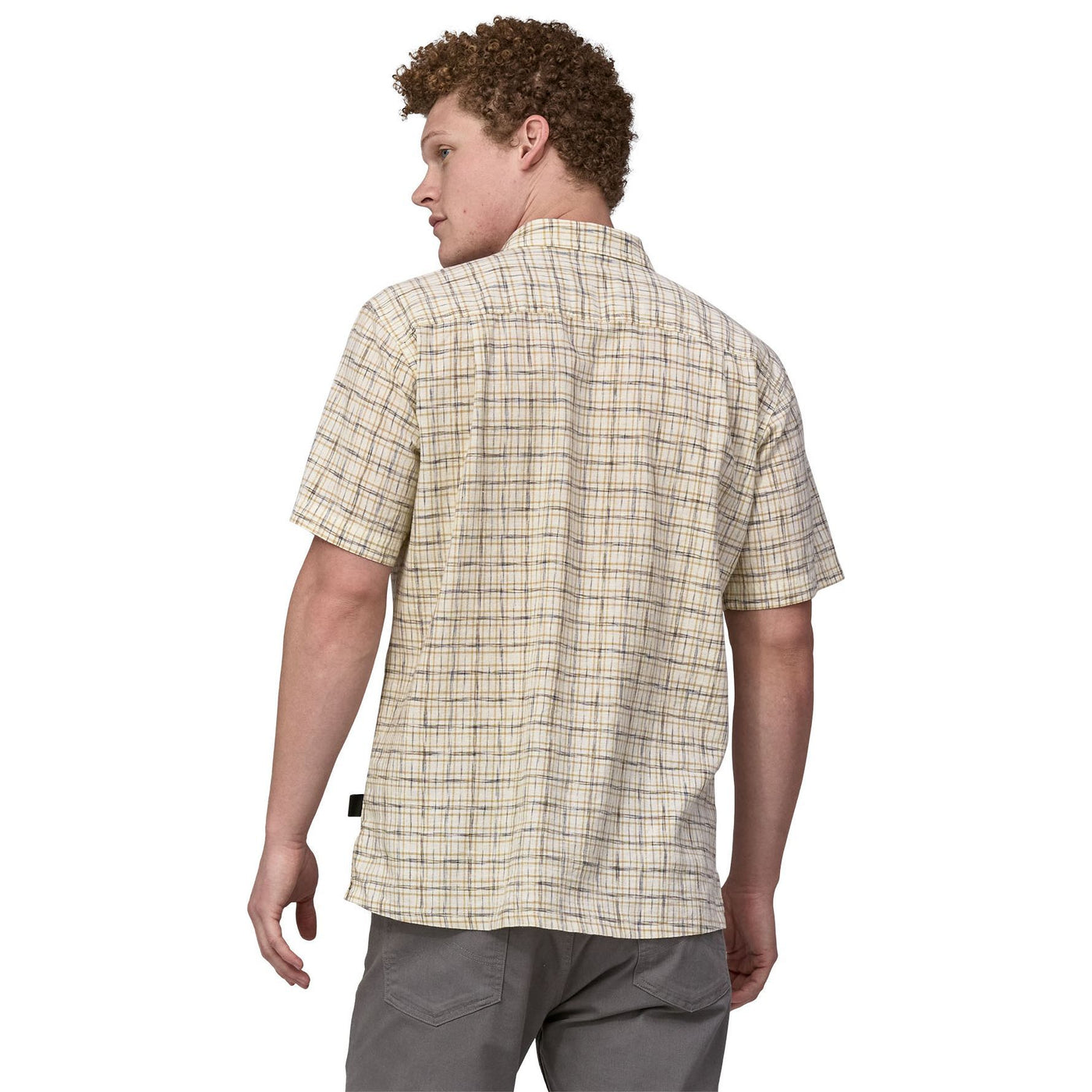 Patagonia Men's Back Step Shirt Renewal: Birch White Image 03