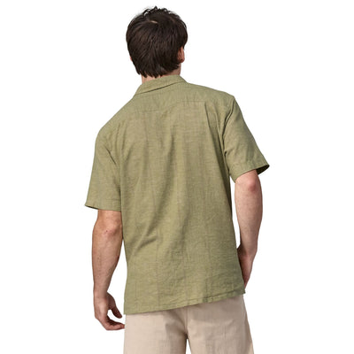 Patagonia Men's Back Step Shirt Swell Dobby: Buckhorn Green Image 04