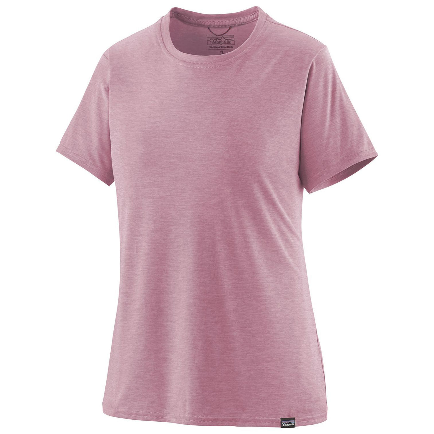 Patagonia Women's Cap Cool Daily Shirt Milkweed Mauve - Light Milkweed Mauve X-Dye Image 01