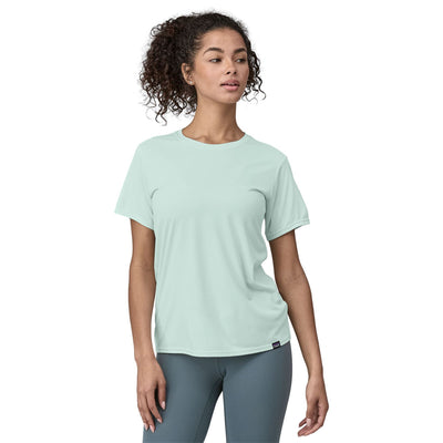 Patagonia Women's Cap Cool Daily Shirt Wispy Green - Light Wispy Green X-Dye Image 02