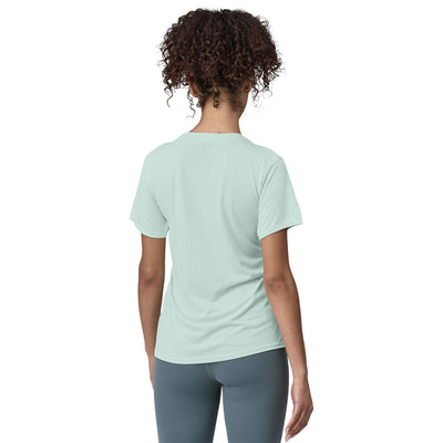 Patagonia Women's Cap Cool Daily Shirt Wispy Green - Light Wispy Green X-Dye Image 03