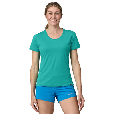 Patagonia Women's Cap Cool Lightweight Shirt Subtidal Blue Image 02