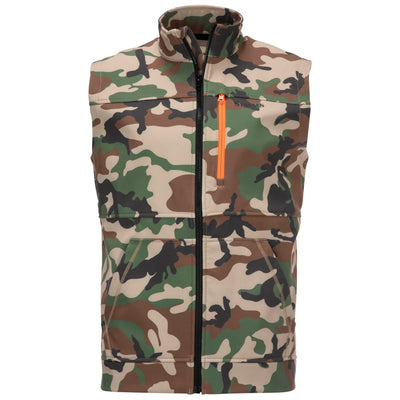 Simms Men's Rogue Vest Woodland Camo Image 01