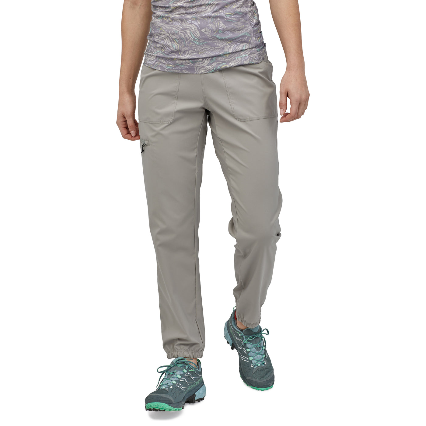 Patagonia Women's Tech Joggers Drifter Grey Image 02