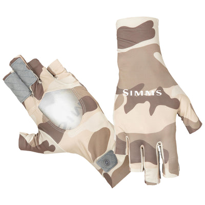 Simms SolarFlex SunGlove Woodland Camo Sandbar Image 01