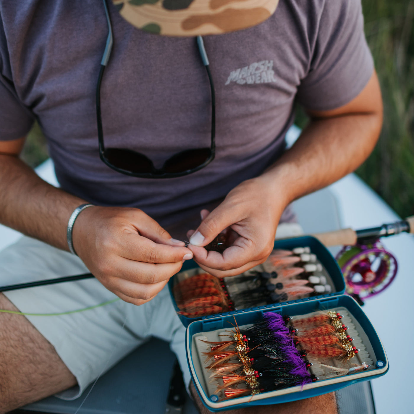 Fishpond Tacky Pescador Fly Box Large Baja Blue Image 15