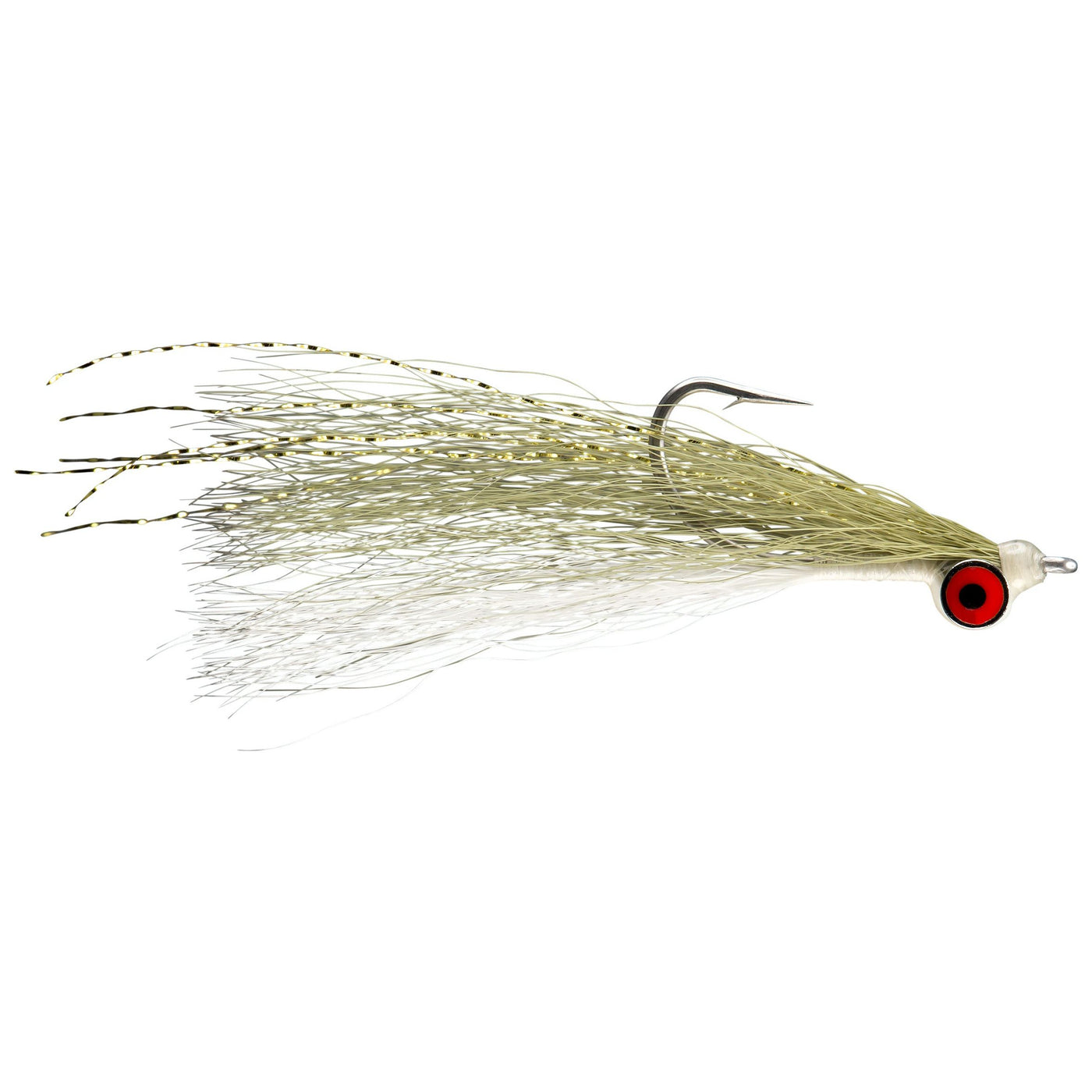 RIO Clouser Minnow Olive / White Image 01