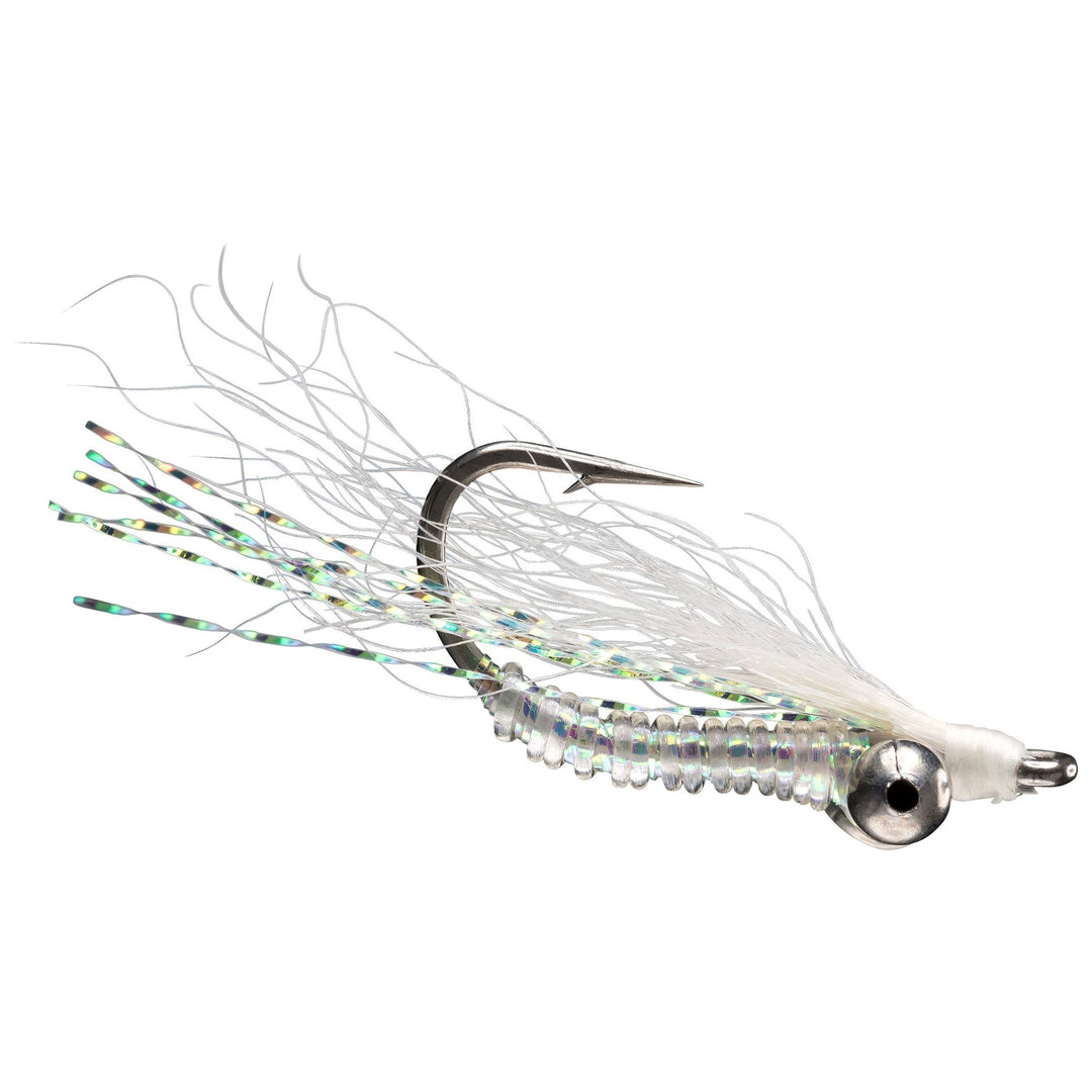 charlie fishing lure RIO's Crazy Charlie White 4 – Galveston Fishing Company