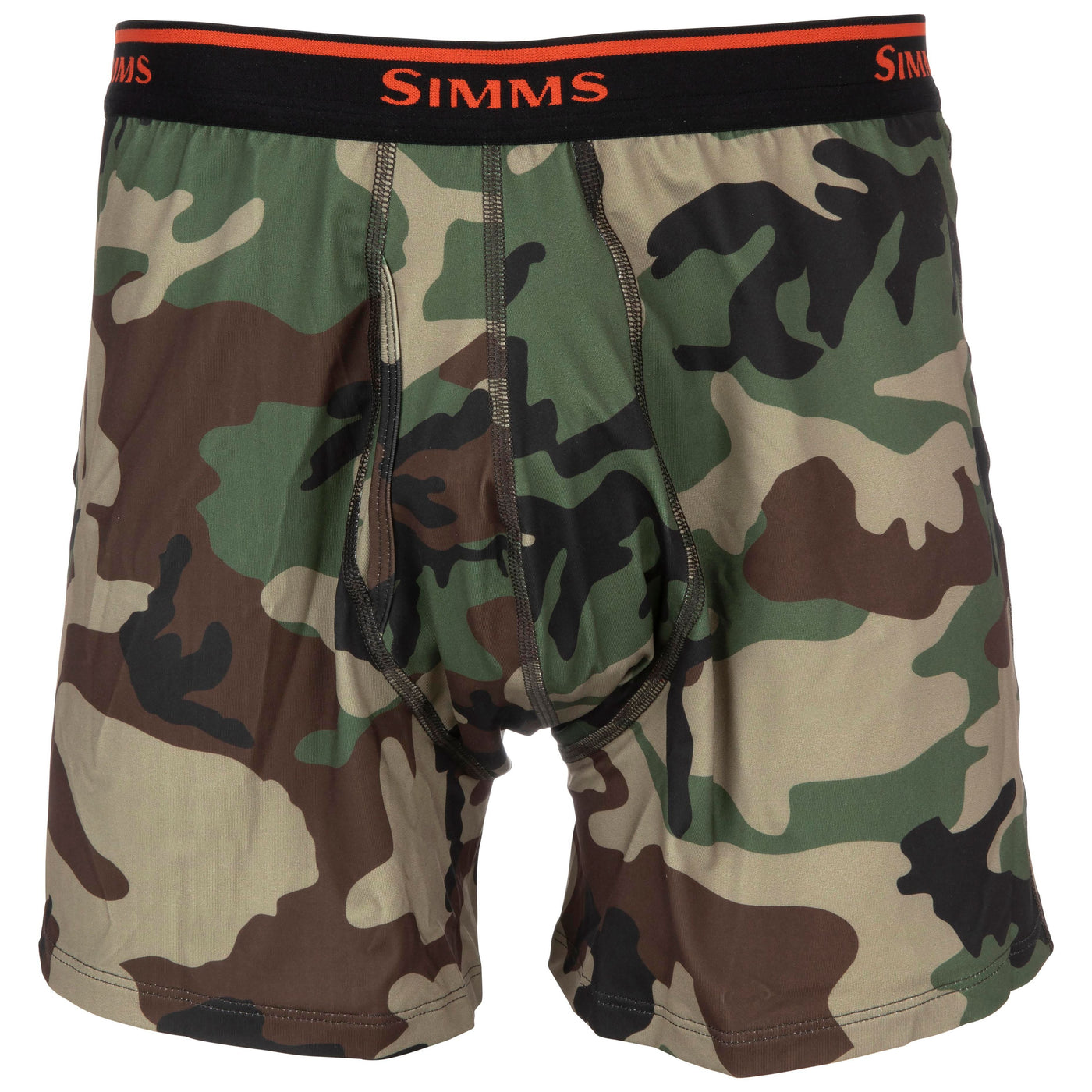 Simms Men's Simms Boxer Woodland Camo Image 01