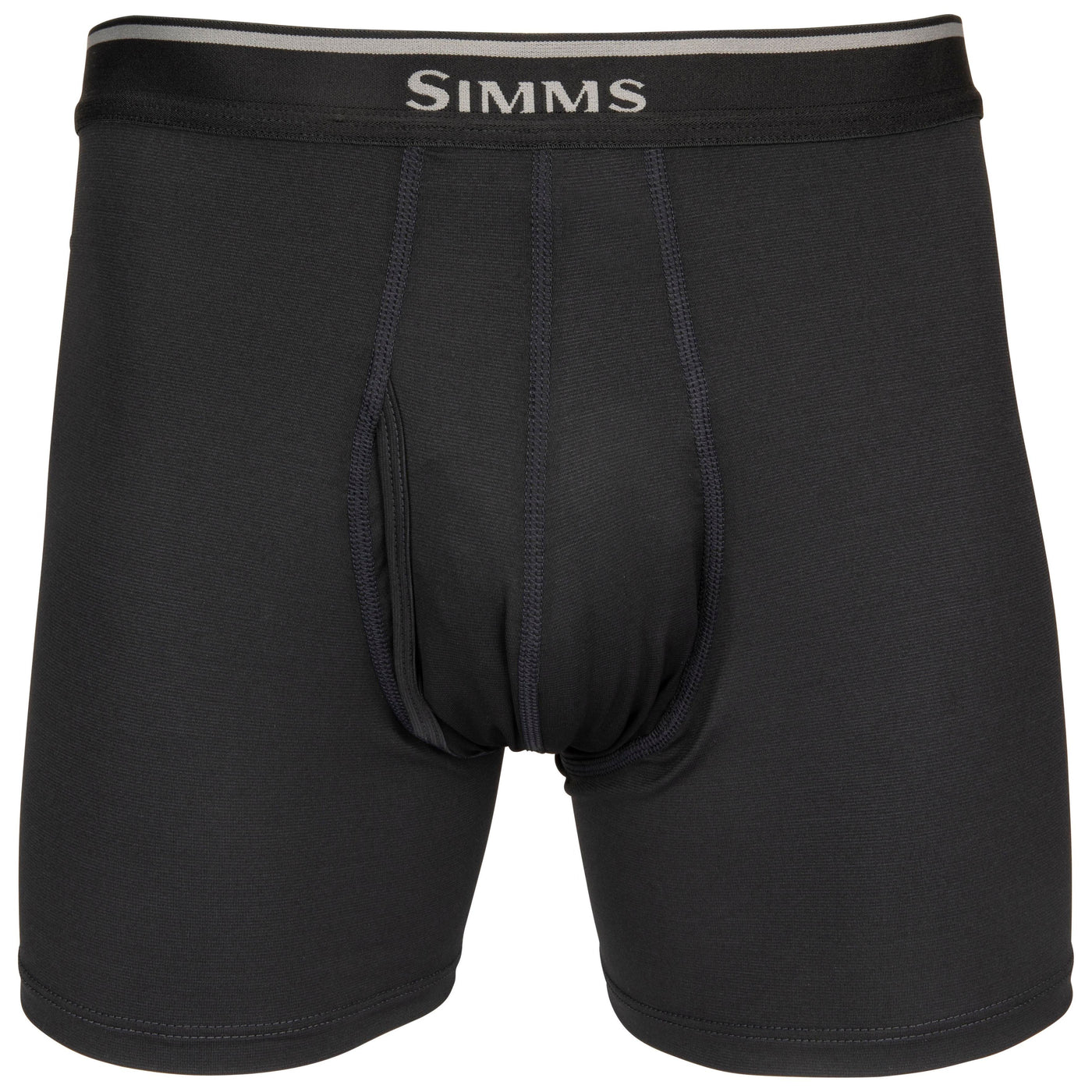 Simms Men's Cooling Boxer Brief Carbon Image 01