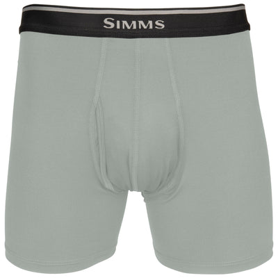 Simms Men's Cooling Boxer Brief Sterling Image 01