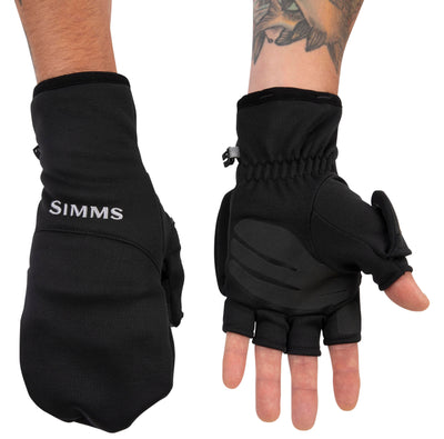 Simms Freestone Foldover Mitt Black Image 06