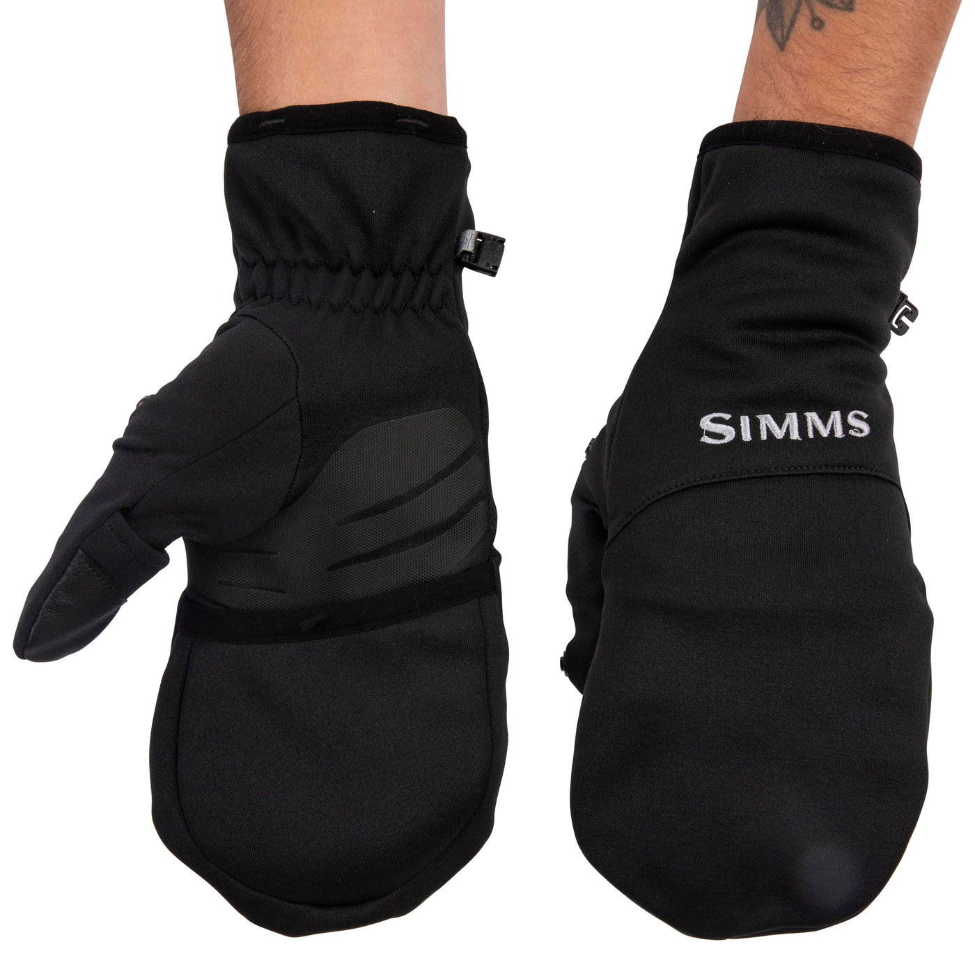 Simms Freestone Foldover Mitt Black Image 10