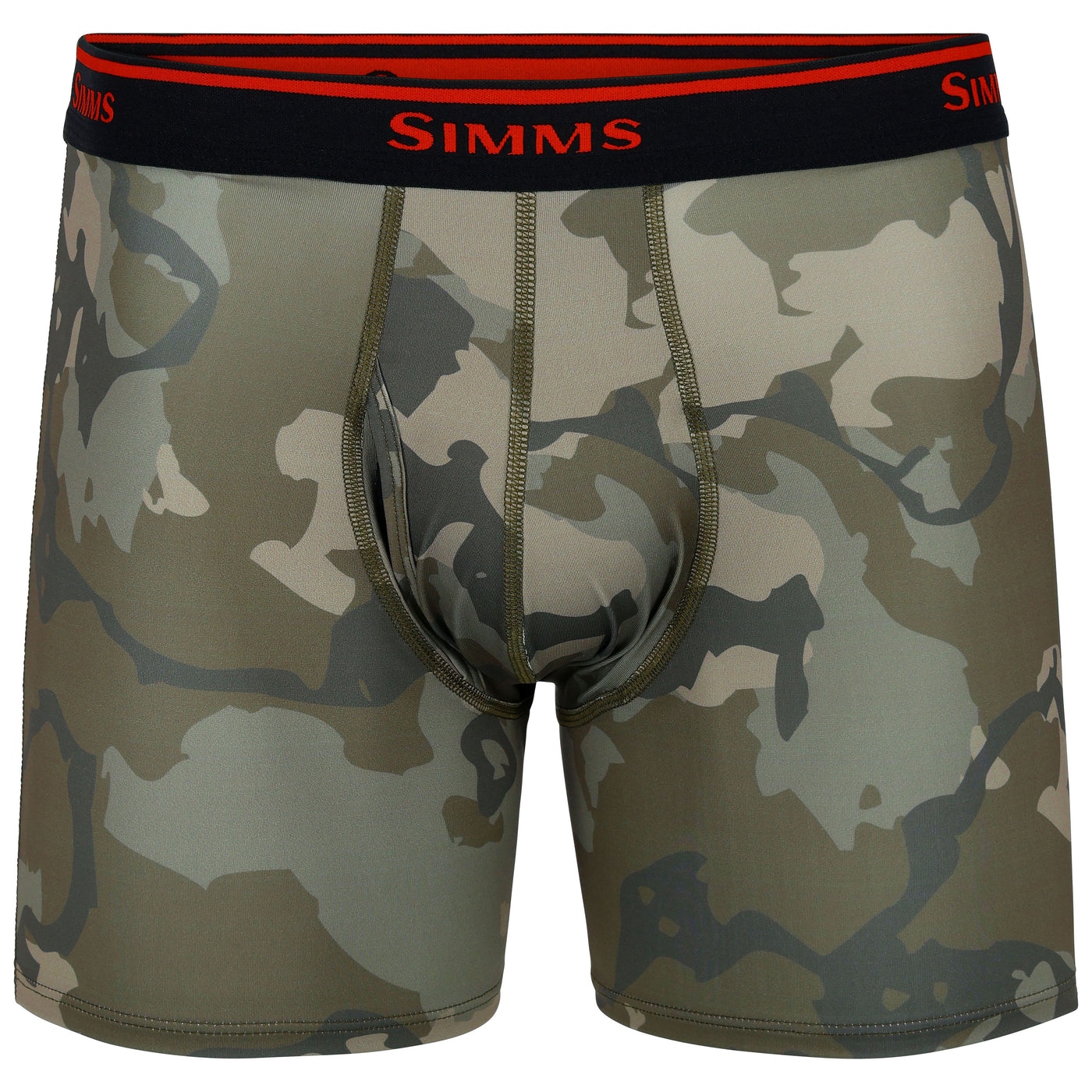 Simms Boxer Briefs Regiment Camo Olive Drab Image 01