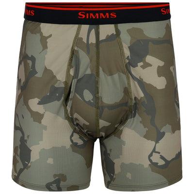 Simms Boxers Regiment Camo Olive Drab Image 01