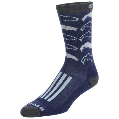 Simms Daily Sock Navy Image 01