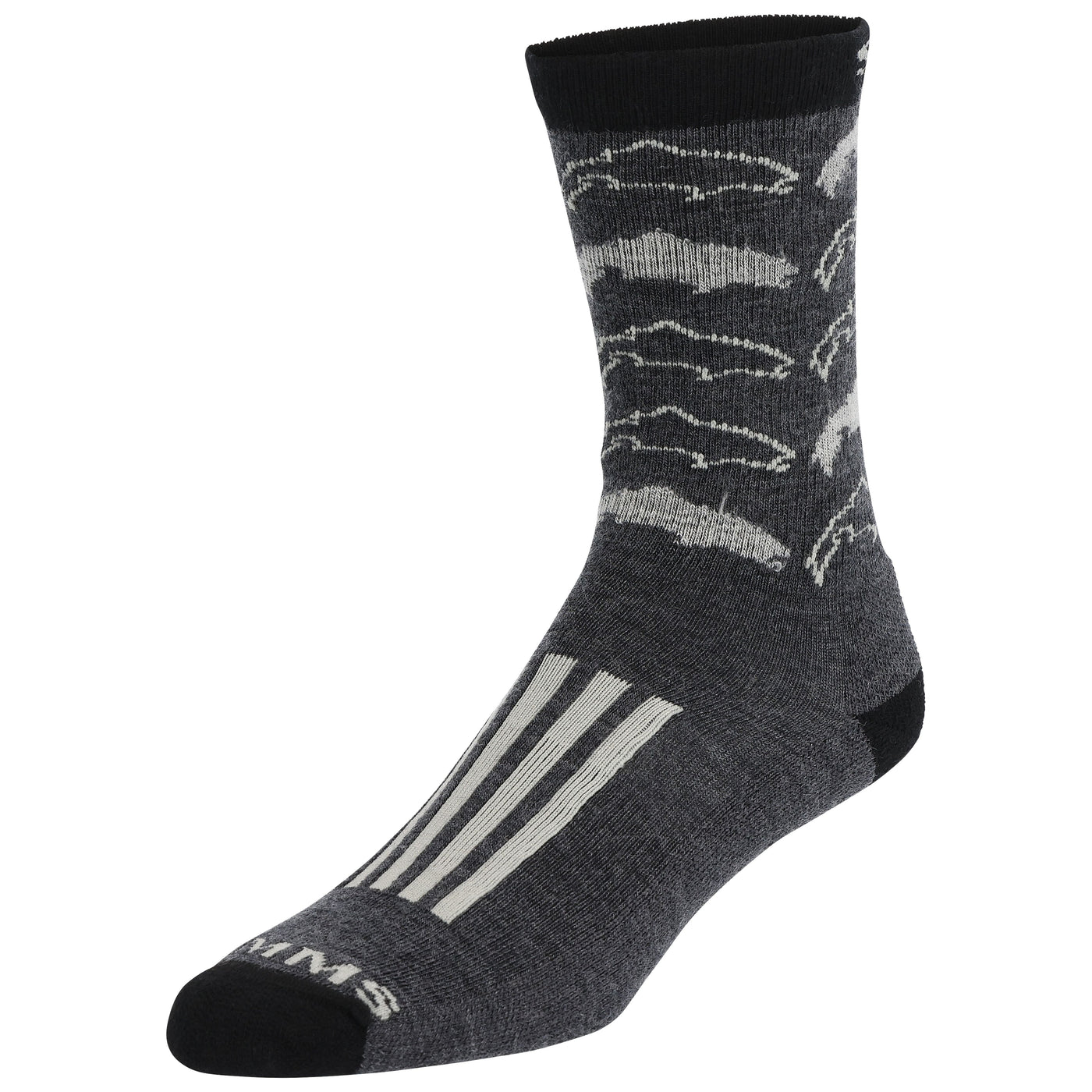 Simms Daily Sock Steel Grey Image 01