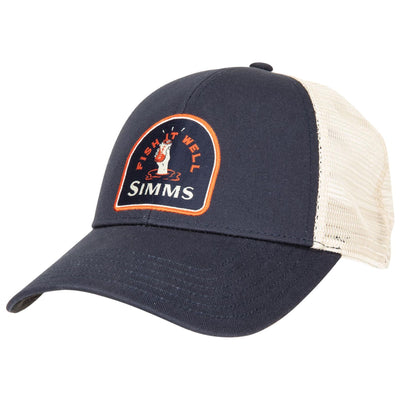 Simms Fish It Well Trucker Admiral Blue Image 01