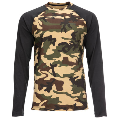 Simms Lightweight Baselayer Top Black Image 01