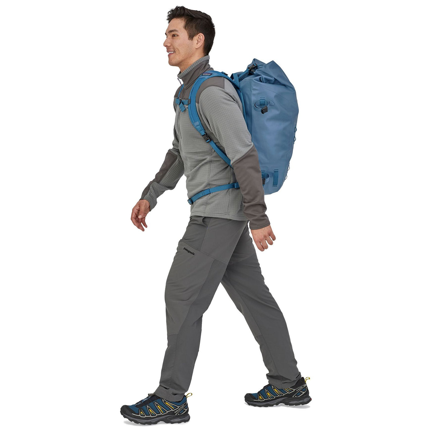 Patagonia Disperser Roll Top Pack 40L Pigeon Blue Image 04