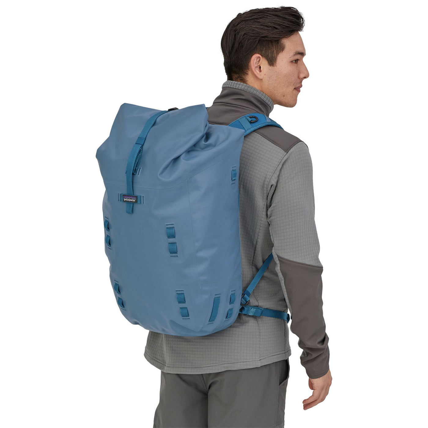 Patagonia Disperser Roll Top Pack 40L Pigeon Blue Image 06