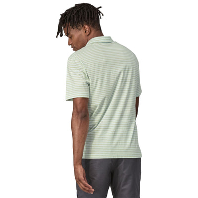 Patagonia Men's Cotton in Conversion LW Polo Highlight: Wispy Green Image 03