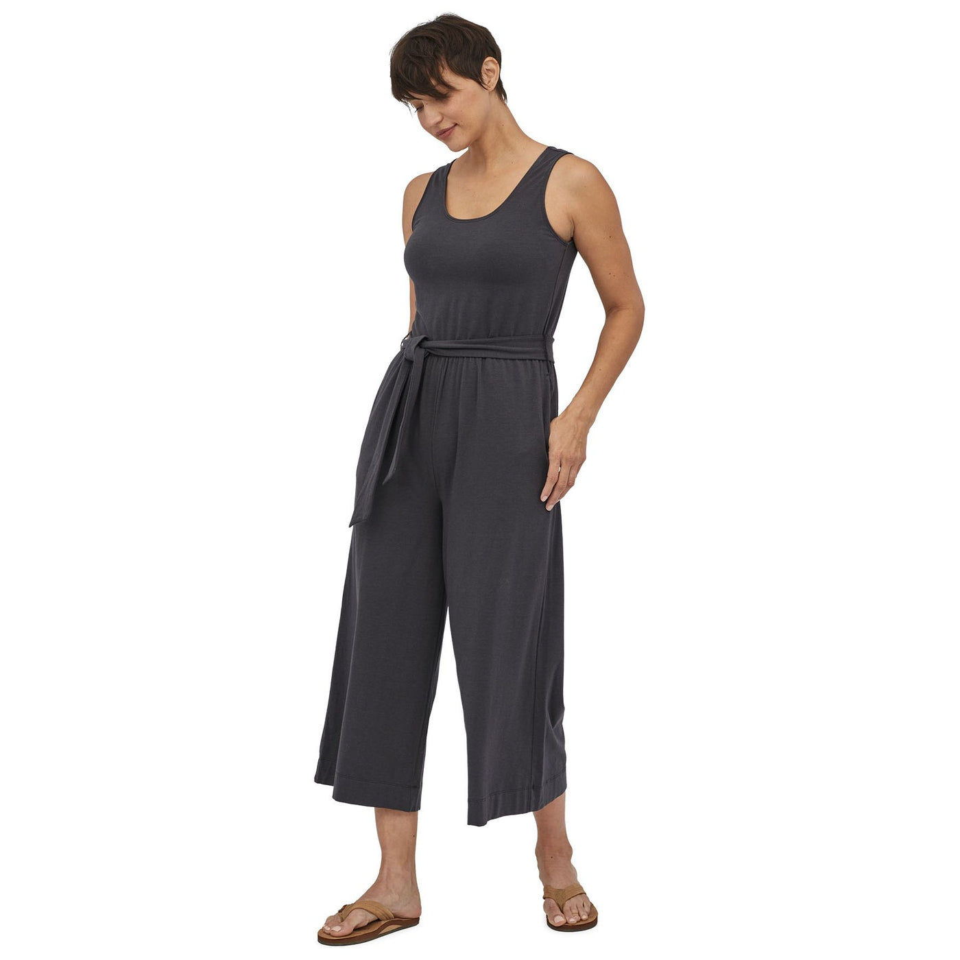 Patagonia Women's Kamala Jumpsuit Ink Black Image 02