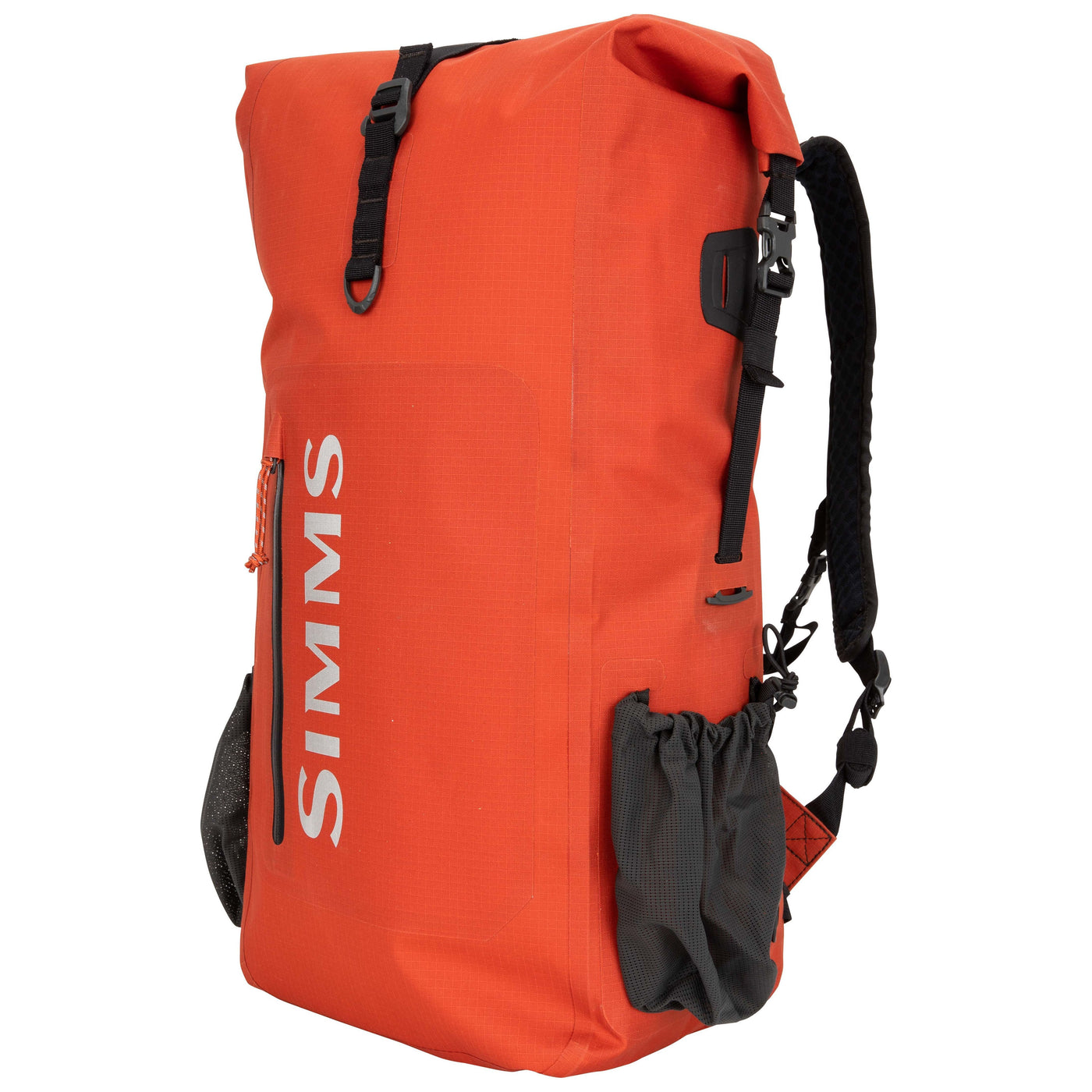 Simms Dry Creek Rolltop Backpack Black Image 01