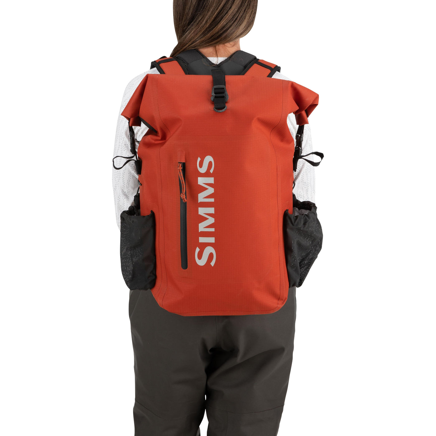 Simms Dry Creek Rolltop Backpack Black Image 08