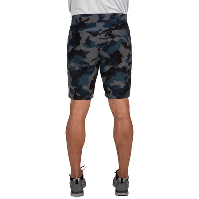 Simms Men's Seamount Board Shorts Woodland Camo Storm Image 04