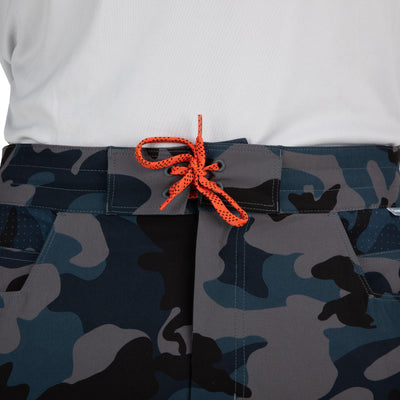 Simms Men's Seamount Board Shorts Woodland Camo Storm Image 06