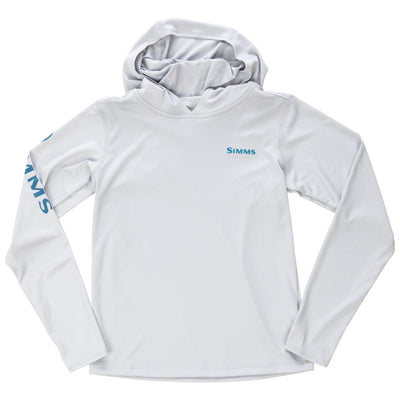 Simms Kid's Solar Tech Hoody Sterling Image 01