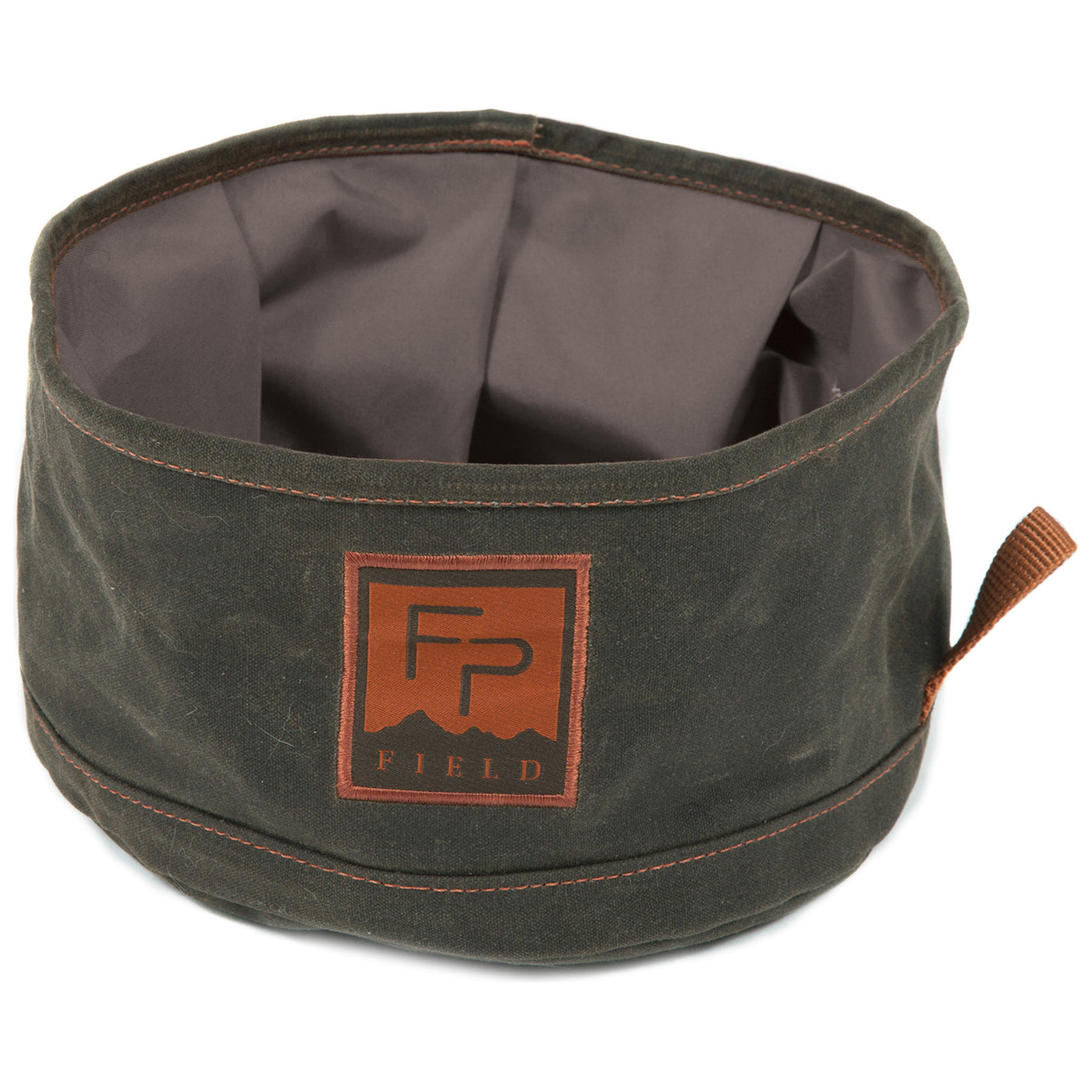 Fishpond Bow Wow Travel Water Bowl Peat Moss Image 01