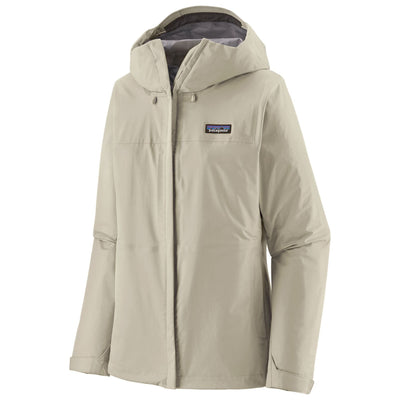 Patagonia Women's Torrentshell 3L Rain Jacket Wool White Image 01