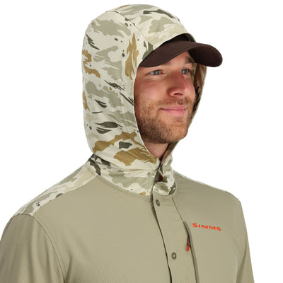 Simms Intruder Hoody Stone/Ghost Camo Stone Image 04