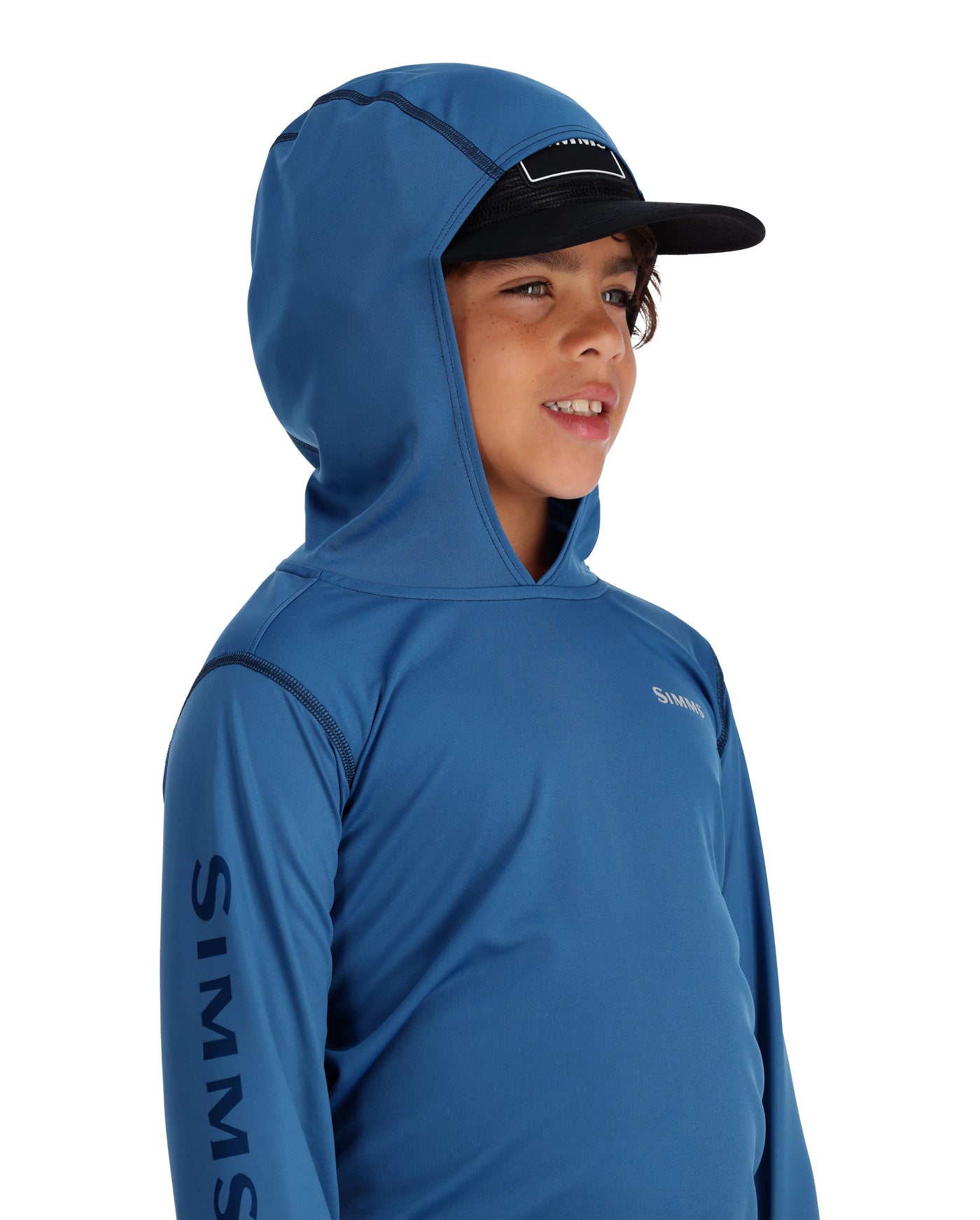 Simms Kid's Solar Tech Hoody Nightfall Image 04