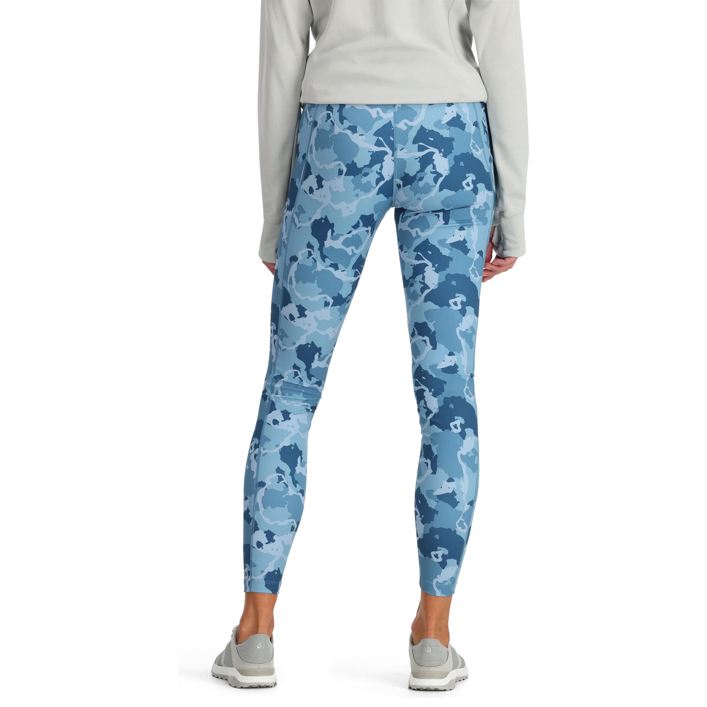 Simms Women's BugStopper Legging Regiment Camo Neptune Image 03