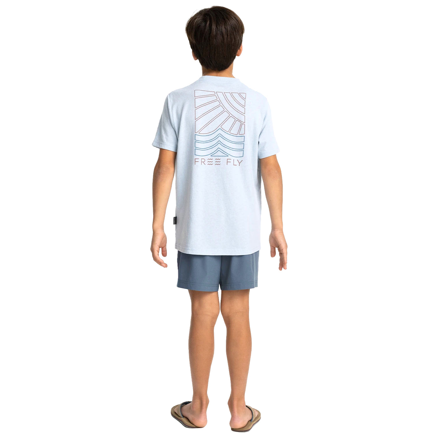 Free Fly Boy's Breeze Short Pacific Blue Image 02