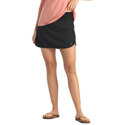 Free Fly Women's Bamboo Lined Active Breeze Skort Black Image 01