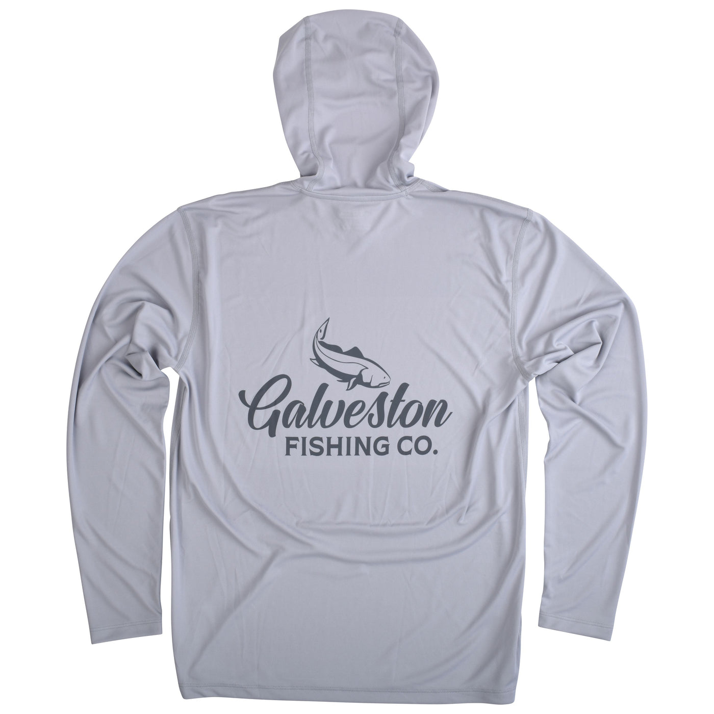 GFC Simms Men's CBP Tech Hoody, Printed Logo Back CenterSterling / Gray Image 02