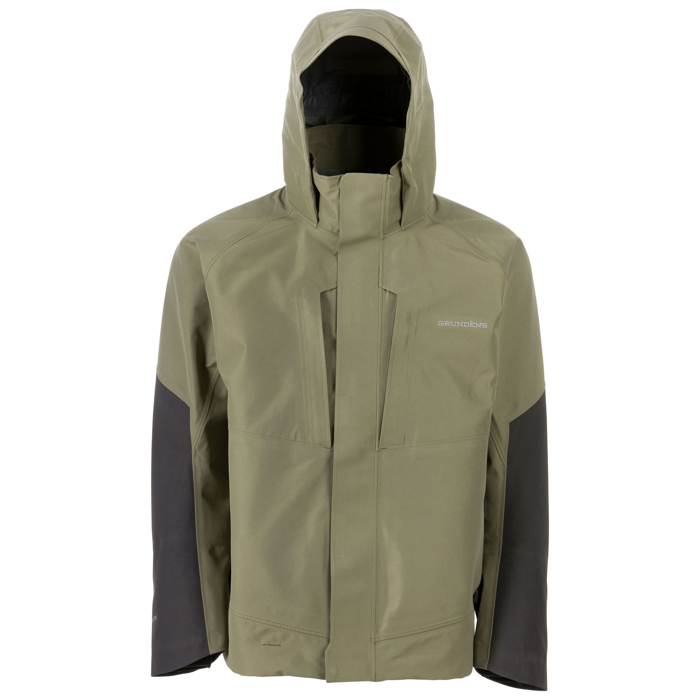 Grundens Buoy X Gore-Tex 3L Jacket Deep Lichen Green Image 01