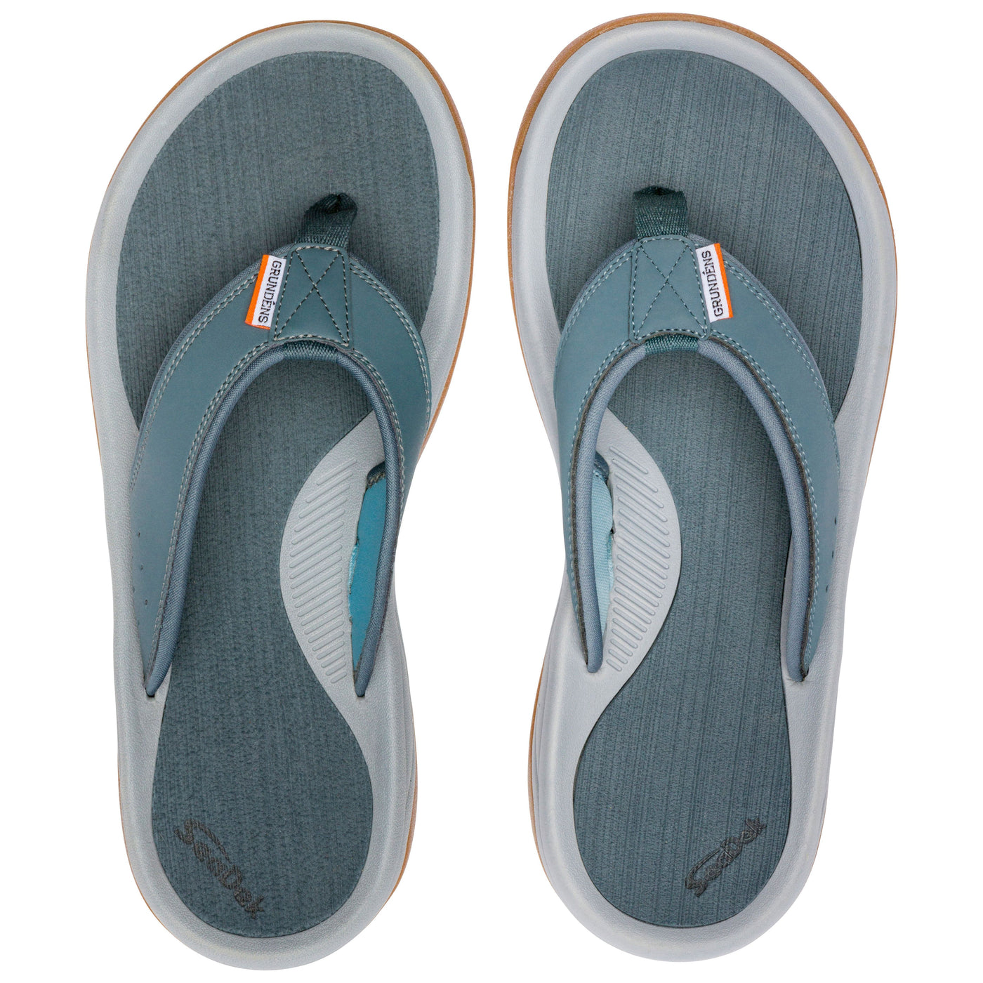 Grundens Deck Boss Sandal Dark Slate Image 05