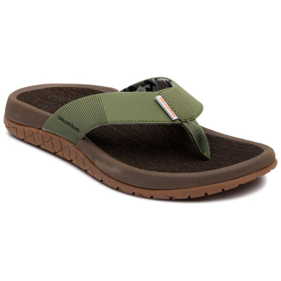 Grundens Fishfinder Sandal Deep Lichen Green Image 01