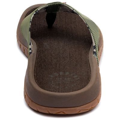 Grundens Fishfinder Sandal Deep Lichen Green Image 04