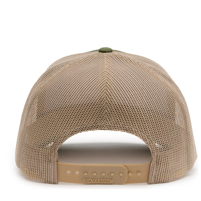 Grundens Redfish Trucker Army Olive / Tan Image 02