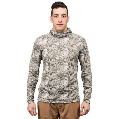 Grundens Solstrale Hoody Flats Camo / Forest Image 06