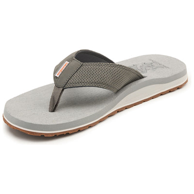 Grundens Species Sandal Silver King Gray Image 02