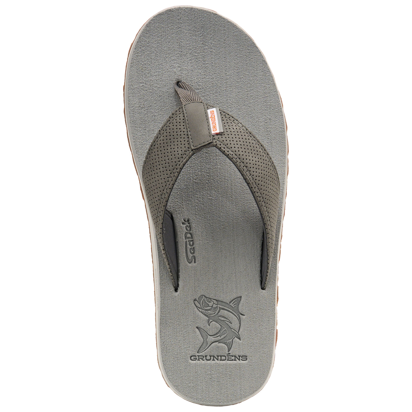 Grundens Species Sandal Silver King Gray Image 07